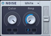 White Noise Filter Routing Settings