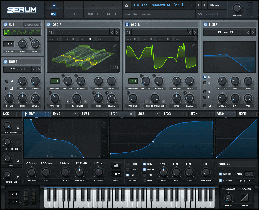 Serum is an example of a 3rd-party plugin