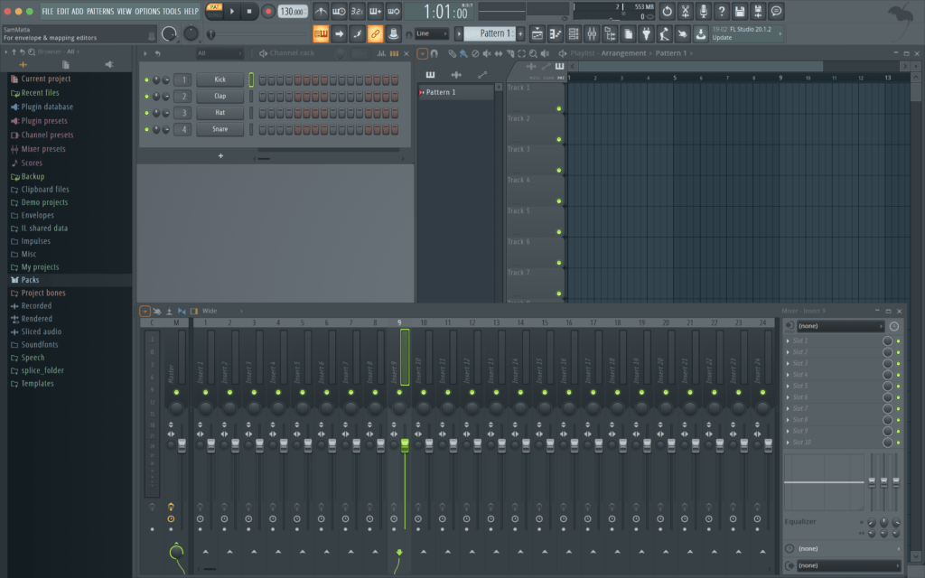 FL Studio Interface