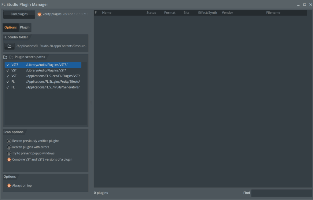FL Studio Plugin Manager