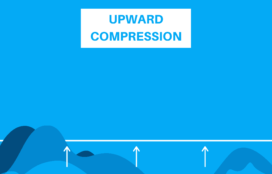 Upward Compression Graphic