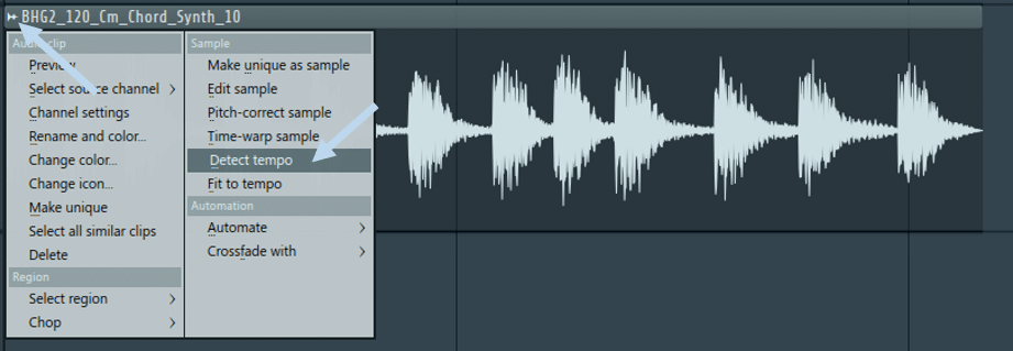 FL Studio detect tempo