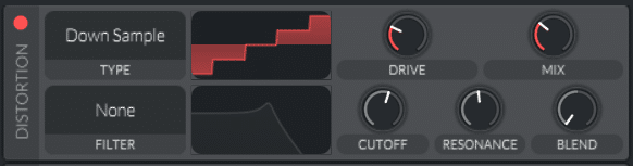 Vital synth distortion effect