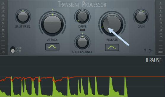 Transient processor release time