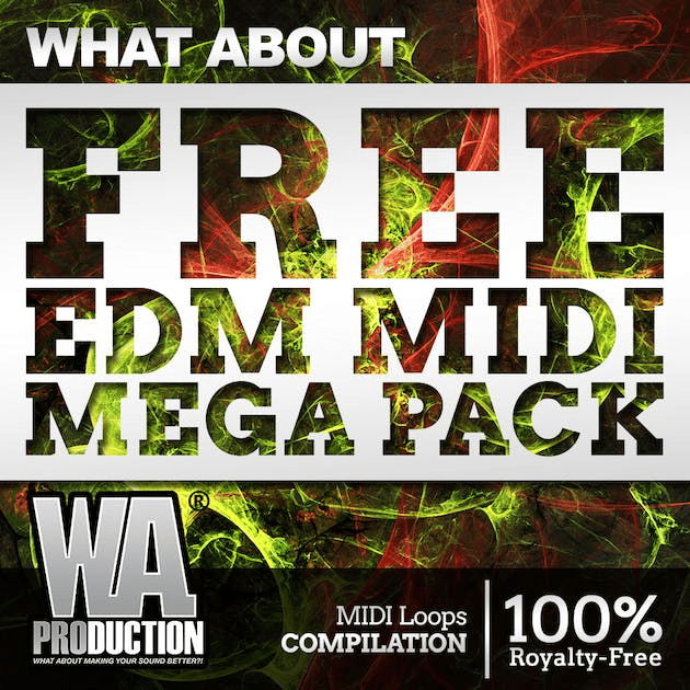 FREE MIDI mega pack from WA Production