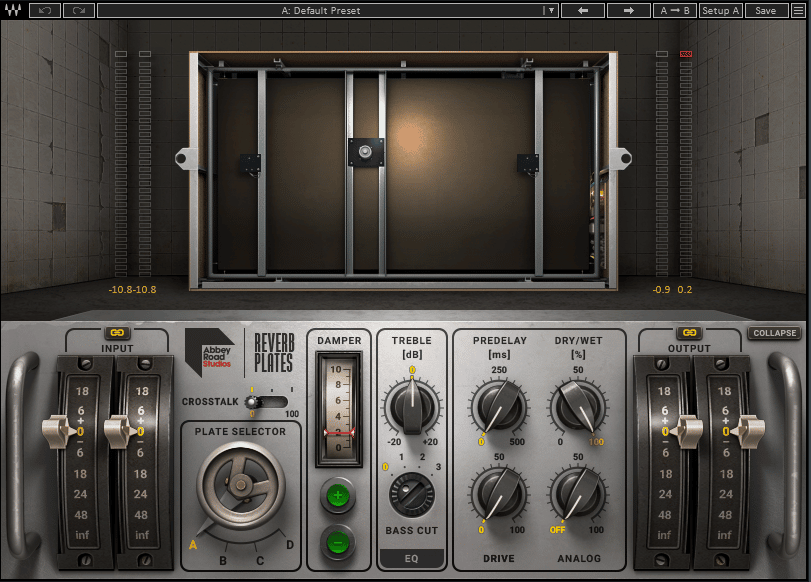 Abbey Road Reverb Plate Waves plugin
