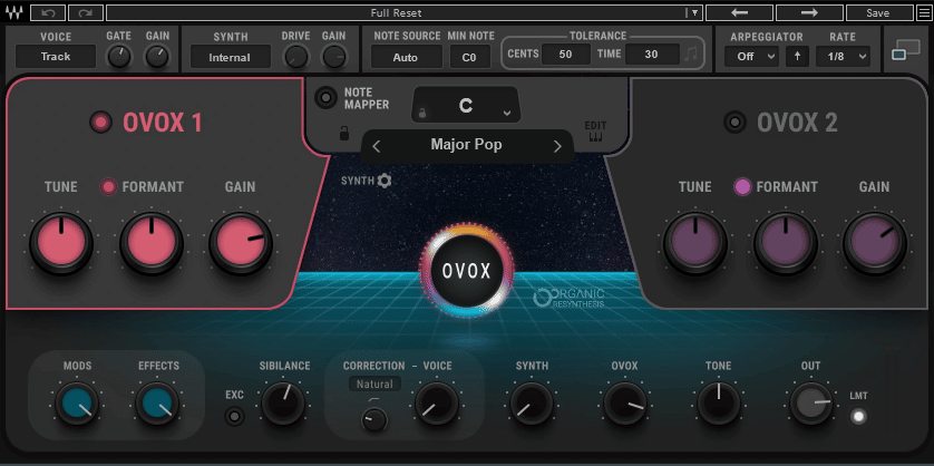 Waves OVox Vocal ReSynthesis