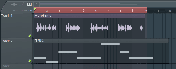FL Studio vocoding MIDI