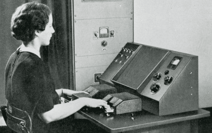 the original vocoder in 1938