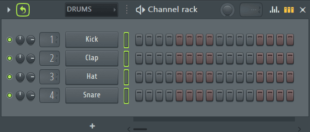 creating groups in the channel rack in fl studio