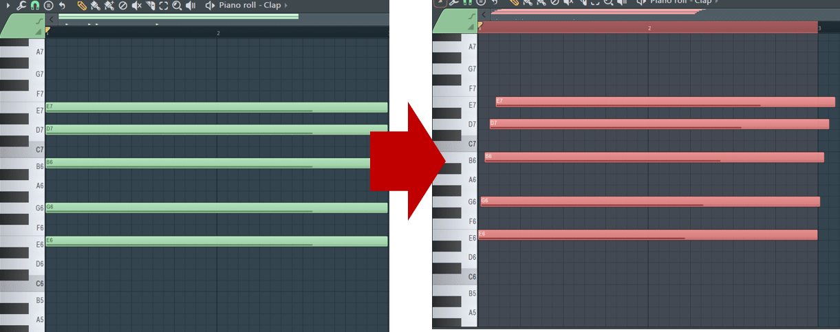 using the strum function in fl studio's piano roll