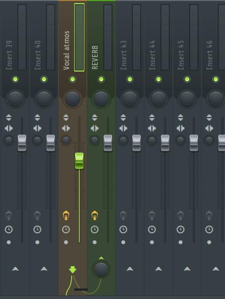 mixer tracks FL Studio send