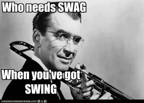 a meme about swing