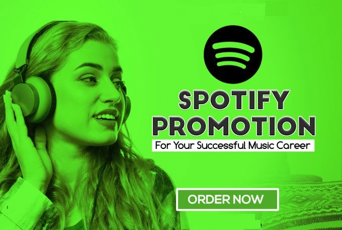 a Spotify music promotion service