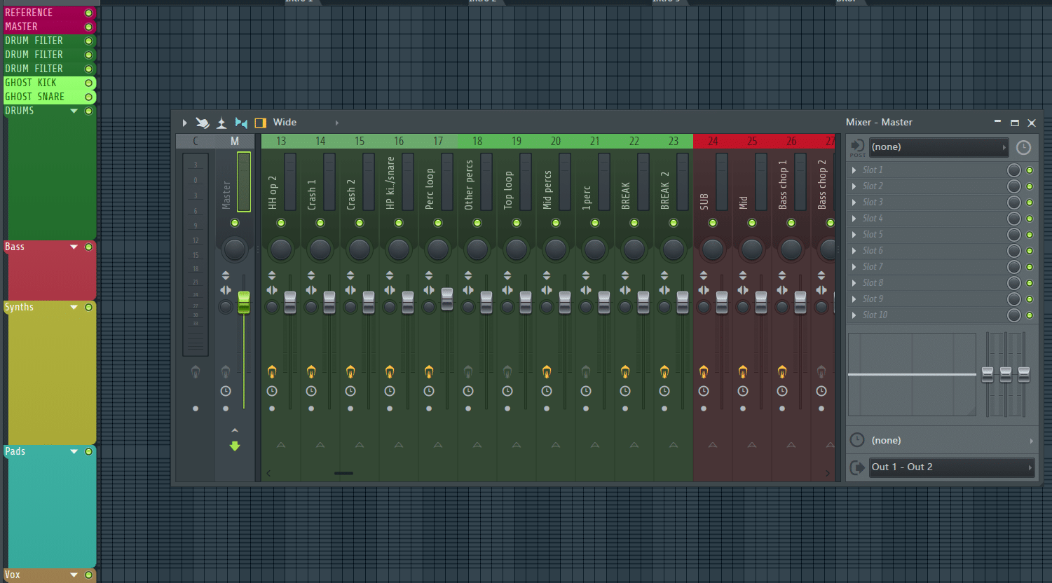 example of an FL Studio template