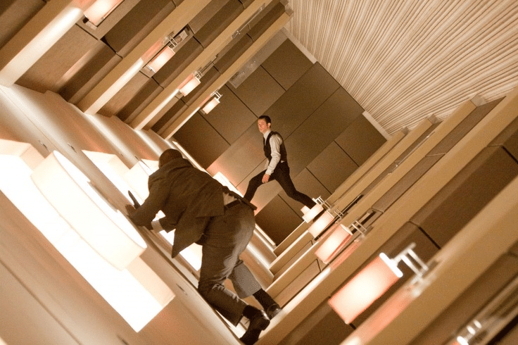 screenshot of the movie Inception