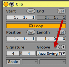Using Grooves in Ableton Live