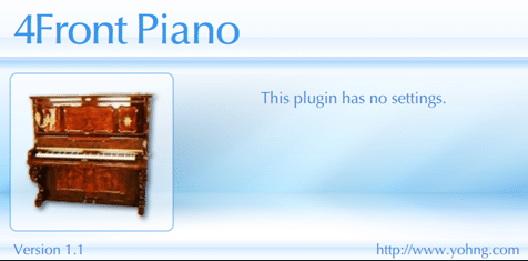 4Front Piano free piano VST