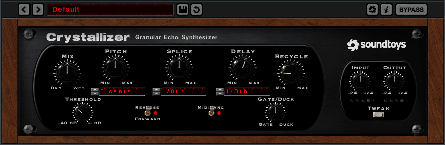 Soundtoys Crystallizer