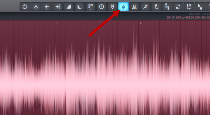 Using "Blur" to smear the audio