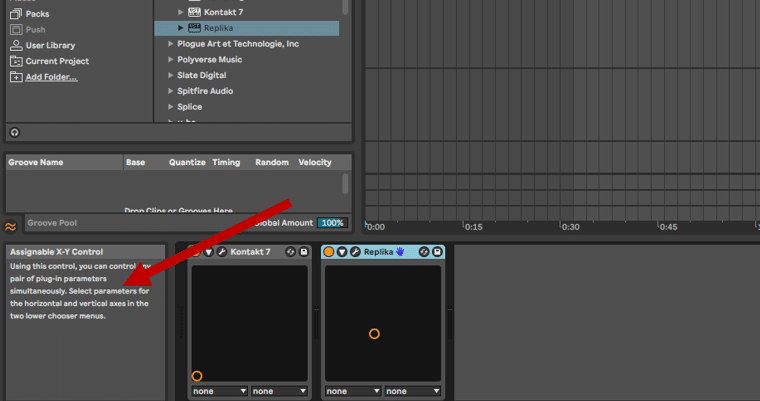 Ableton Live's in-built Help window