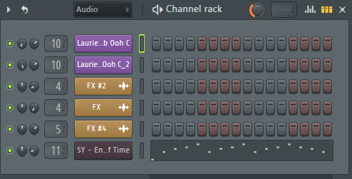 FL Studio's Channel Rack