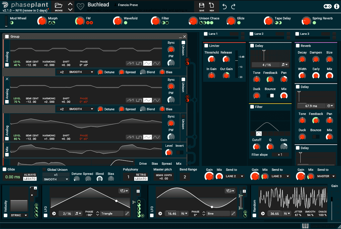 Phase Plant synth