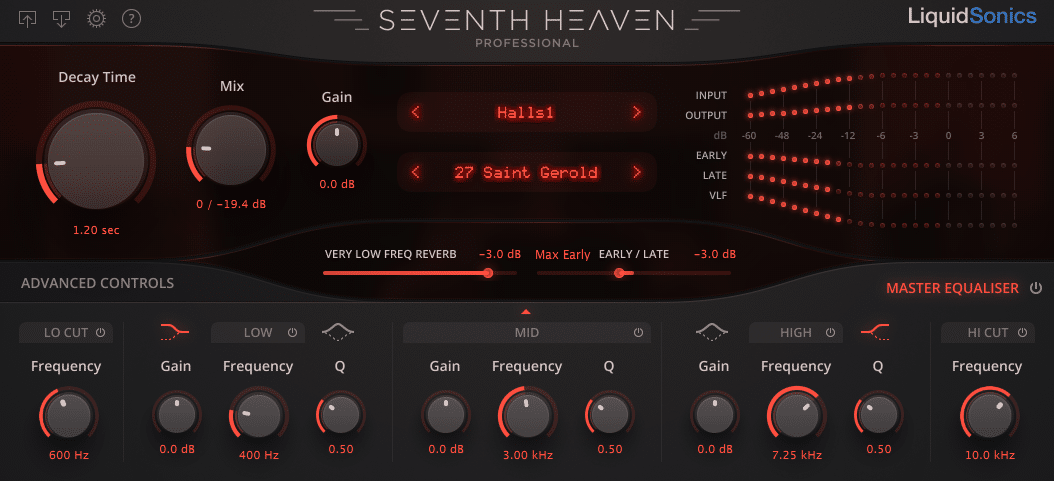 Seventh Heaven convolution reverb