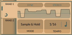 Vital synth random modulation generator